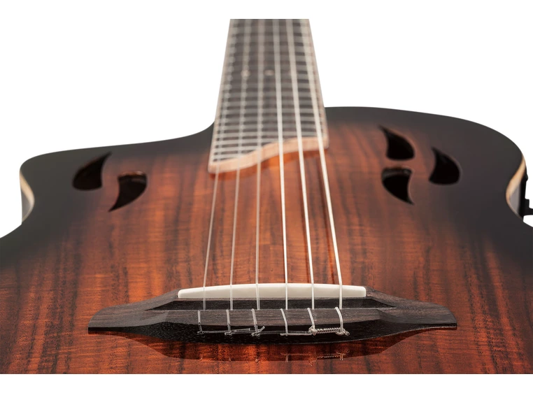 Ortega RTPDLX-ACA-L Nylonstr. gitar med mik, Thin, Slim neck, Left 