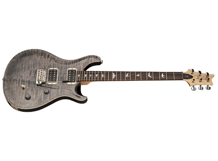 PRS CE24-GF Faded Grey Mahognikropp/hals, lønnetopp, palisander 