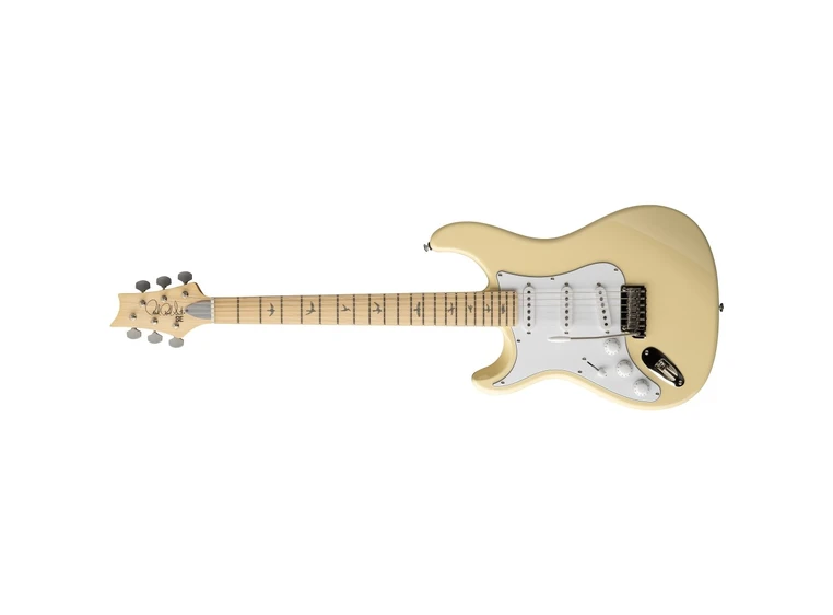 PRS SE Silver Maple Lefty Moon White 