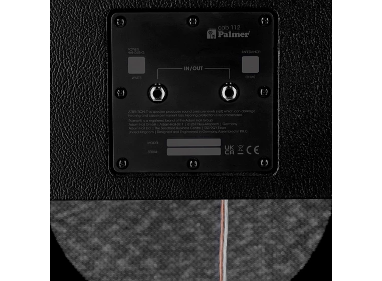 Palmer CAB 112 BX Tomt Gitarkabinett 1x12, Open Back 