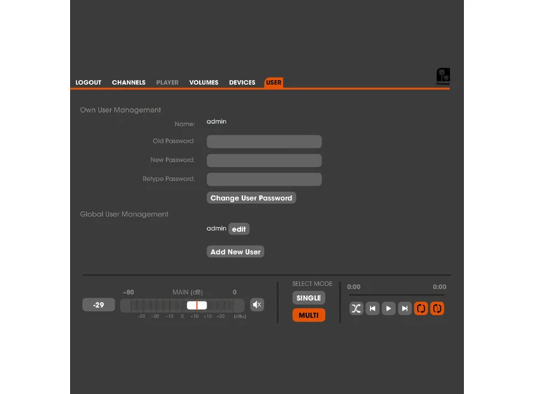 Palmer Grand Audition MKII 24-kanals høyttalerswitch-system 