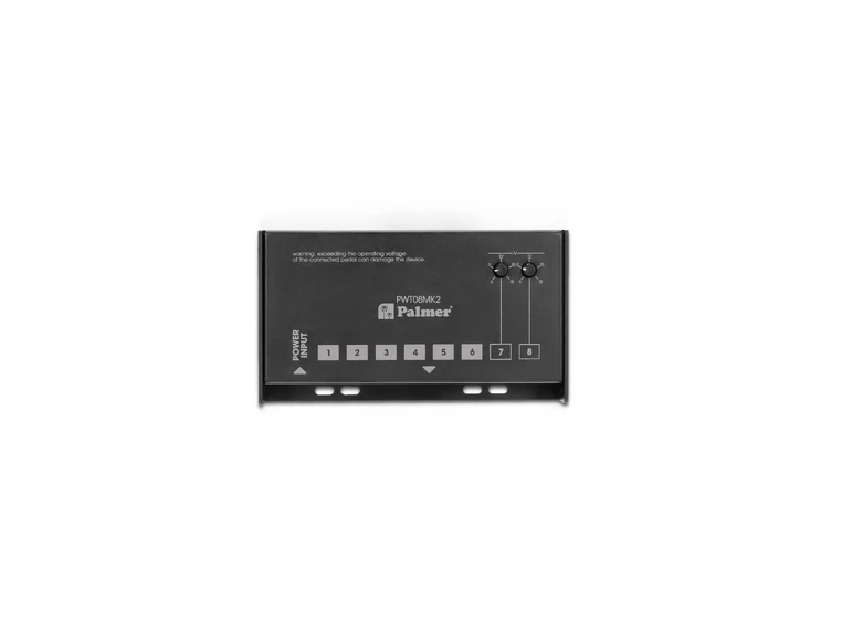 Palmer PWT 08 MK2 8-Outlet Pedalboard Power Supply 