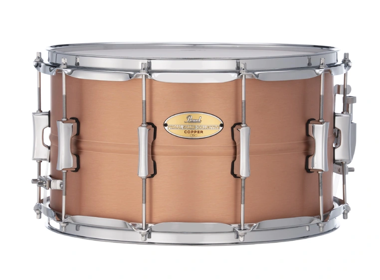 Pearl 14"x8" Copper Shell Snare Drum PSC1480C Brushed Copper Finish 