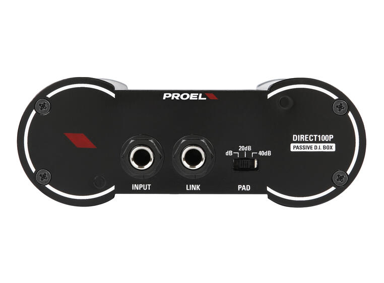 Proel DIRECT100P 1-kanals DI boks Passiv
