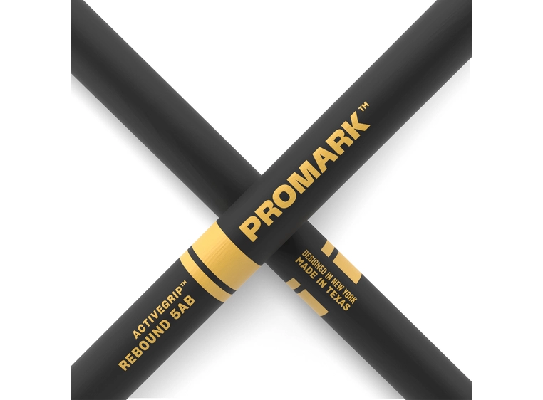 Promark R5ABAG Rebound 5A ActiveGrip Hickory, Acorn tip 