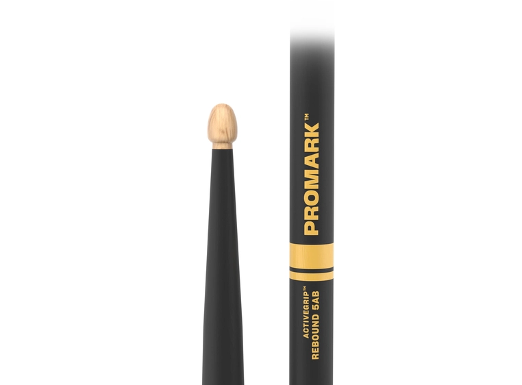 Promark R5ABAG Rebound 5A ActiveGrip Hickory, Acorn tip 