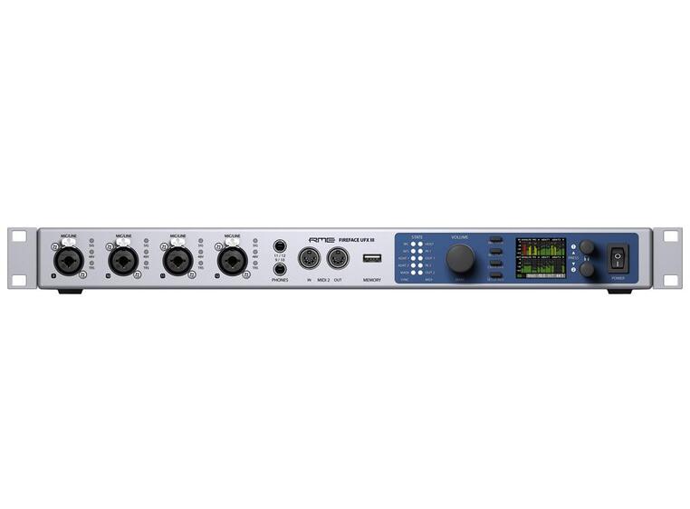 RME Fireface UFX III 188-Channel, 192 kHz, USB3 Lydkort