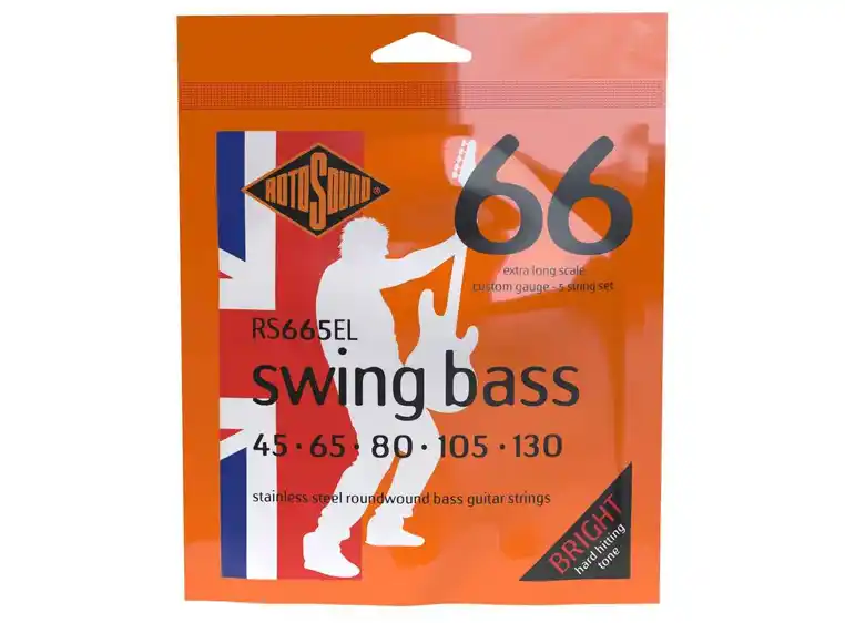 Rotosound RS665EL Stainless Steel (045-130) Extra Long 