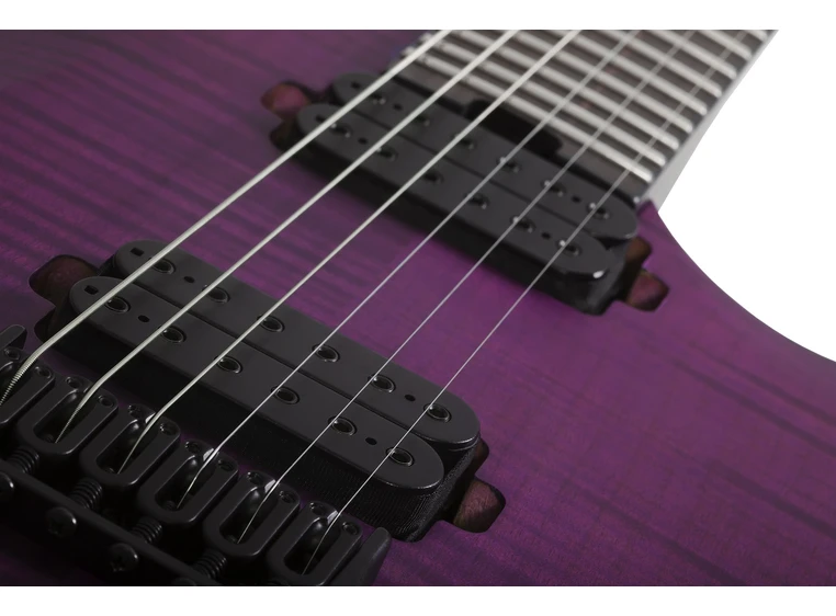 Schecter John Brown Tao-6 Satin Trans Purple 