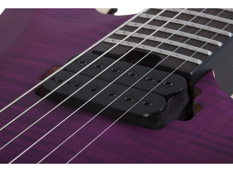 Schecter John Brown Tao-6 Satin Trans Purple 