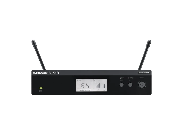 Shure BLX24RE vokal system med SM58 Rack Mount,  S8(823-832 Mhz) 