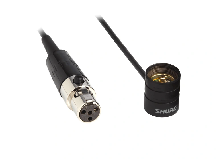 Shure Cable, 4-Pin Mini Connector (TA4F) to Lavalier Housing 