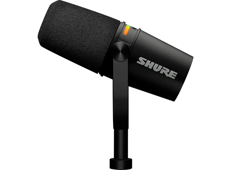 Shure MV7+ Black XLR/USB Speech microphone 