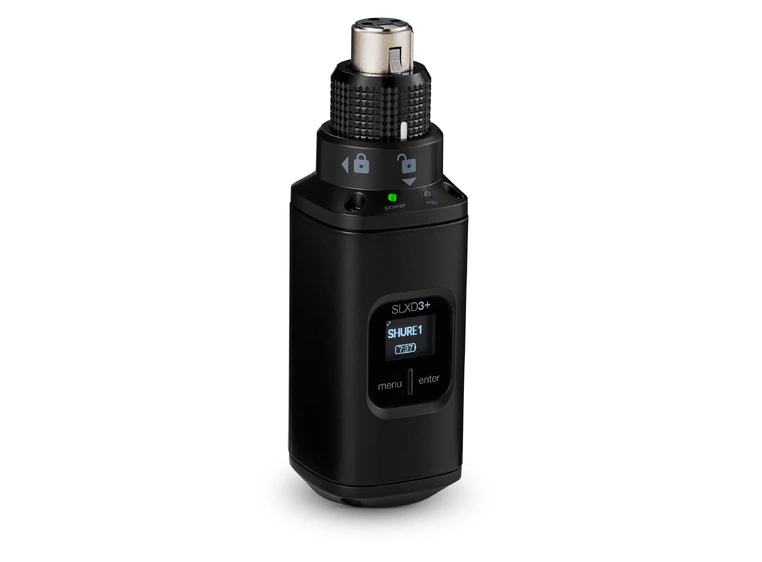 Shure SLXD3+ Plug-on Transmitter G65 (470-606MHz) 