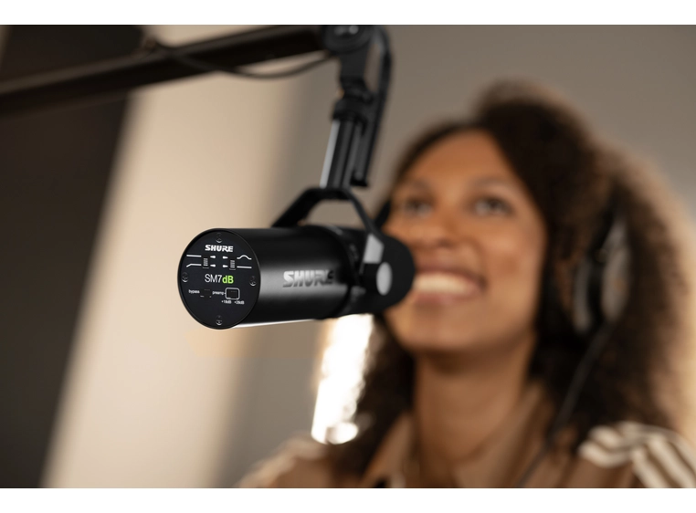 Shure SM7dB Dynamisk Studiomikrofon