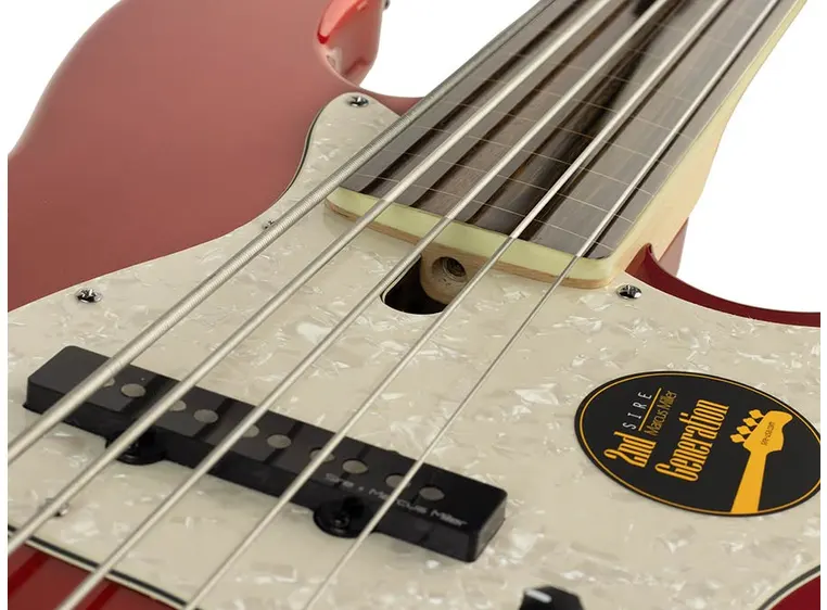 Sire Marcus Miller V7 Alder-5 Fretless Bright Metallic Red 