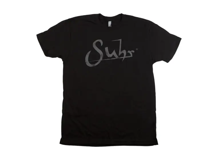 Suhr T-Shirt, Unisex, Logo, Black XLarge 