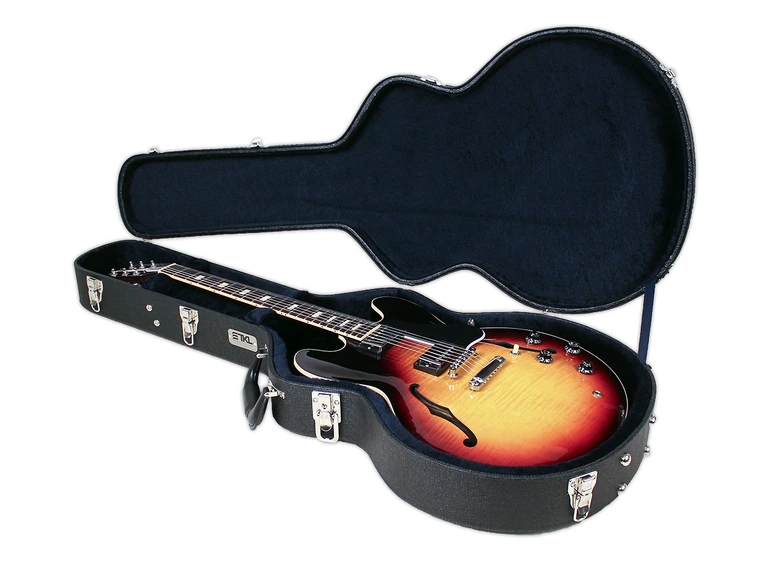 TKL LTD Arch-Top Hollowbody 335-Style Semi-Acoustic Ltd Ed. Hardshell Case 