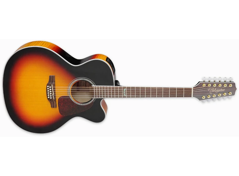 Takamine GJ72CE-12 BSB Brown Sunburst 