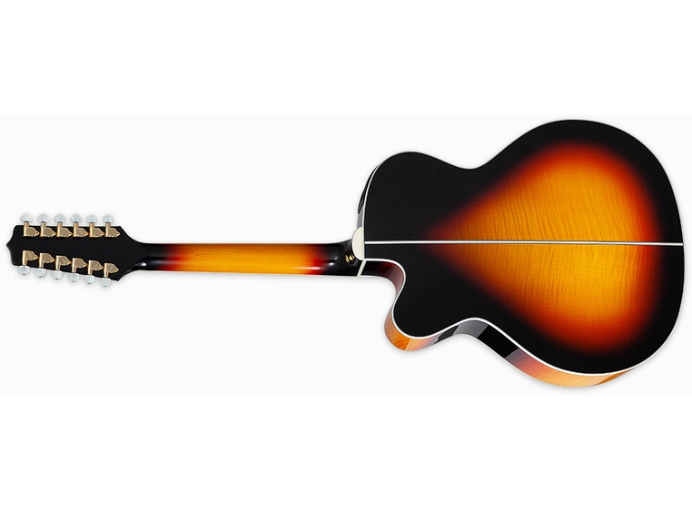 Takamine GJ72CE-12 BSB Brown Sunburst 