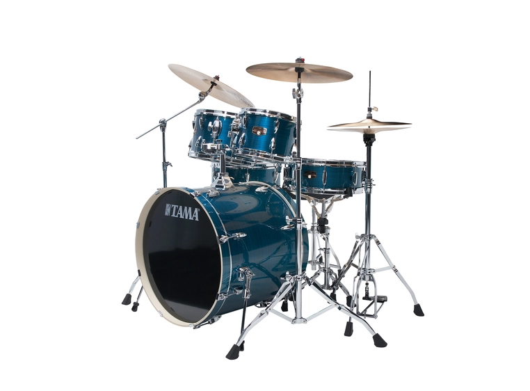 Tama IP62H6WC-HLB Imperialstar 6-del 22 Komplett sett m. cymb.Hairline Black 
