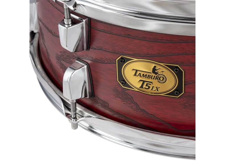 Tamburo TB T5LXSD1455WGRD Skarptromme 14"x 5,5" WRAP/PVC red wood 