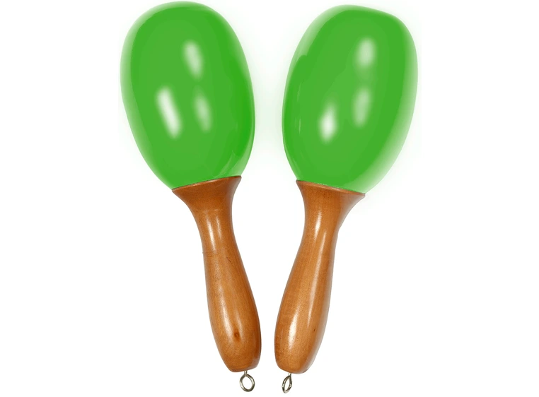 Tanga MARACAS-VERT-L Pair Maracas Green Large 