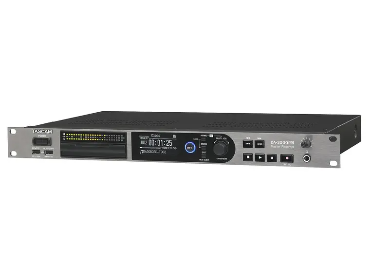 Tascam DA-3000SD Stereo Master-opptaker High-definition PCM/DSD lydopptaker 