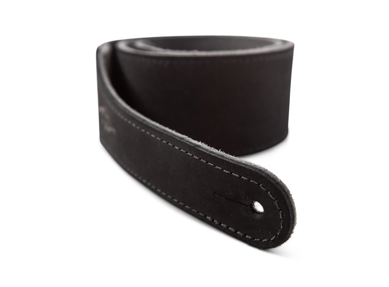 Taylor Gemstone Strap, Sanded Suede Black, 2.5" 