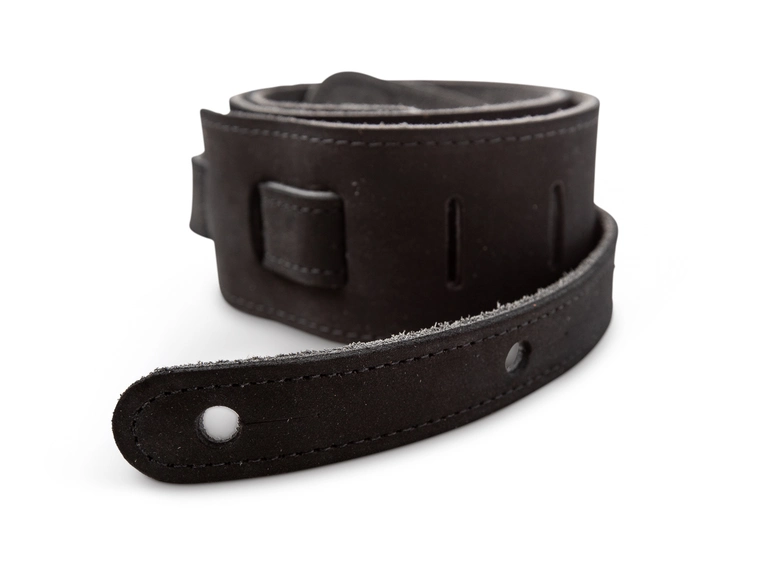 Taylor Gemstone Strap, Sanded Suede Black, 2.5" 