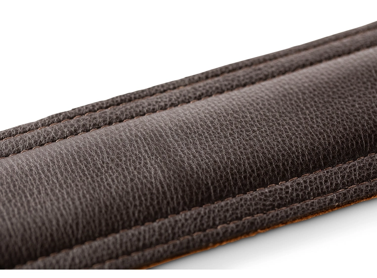Taylor Grand Pacific Strap Brown Leather/Ni Concho, 3" 