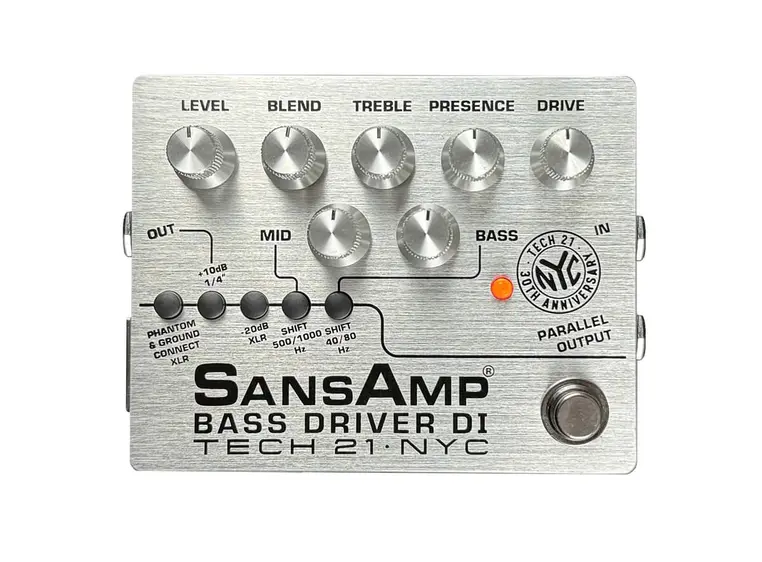 Tech21 SansAmp Bass Driver DI 30th Anniversary Ltd.