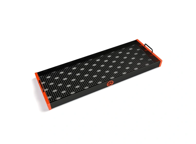 Temple Audio Design DUO Pedalbrett (32 x 86 cm) - Temple Red 