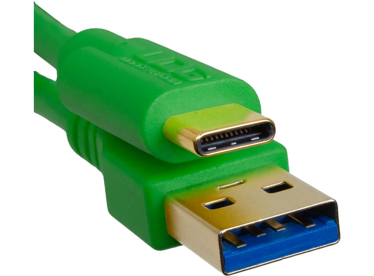 UDG Gear Ultimate USB 3.0 C-A Green 1,5 m 