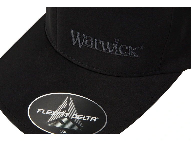 Warwick - Flexfit Delta Cap Black - Size L/XL 