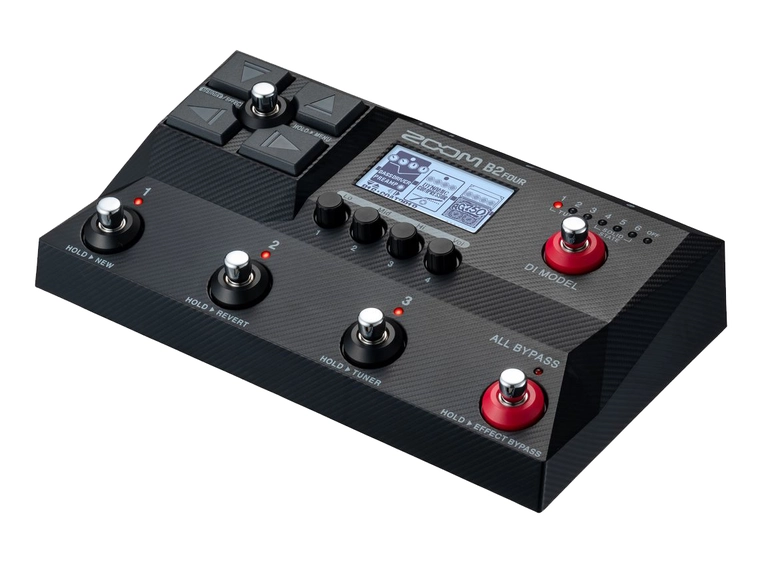 Zoom B2 Four Bass Multieffekt