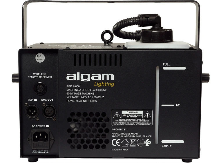 Algam Lighting H600 600w haze machine 