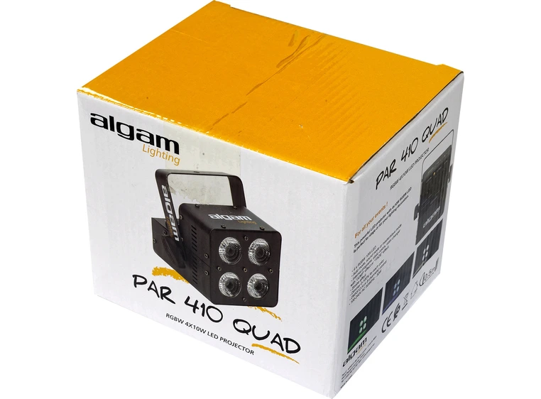 Algam Lighting PAR-410-QUAD 4 x 10W RGBW LED 