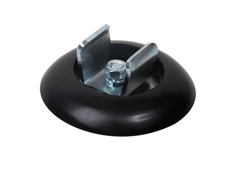 B-Tech BT7056/B System2 Floor Fixing Kit Black, For Ø50mm Poles 