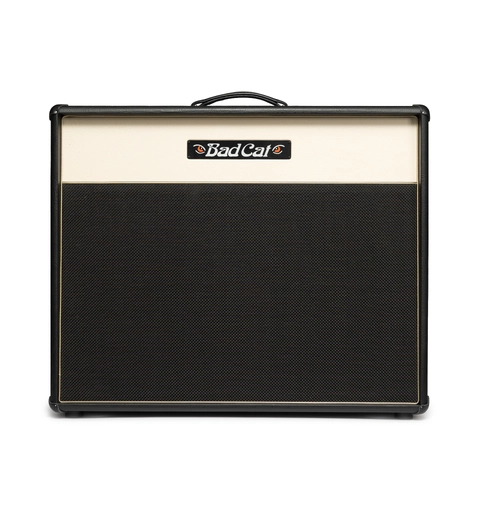Bad Cat Era 2x12 Gitarkabinett Open Back Cream Front/Gold Piping