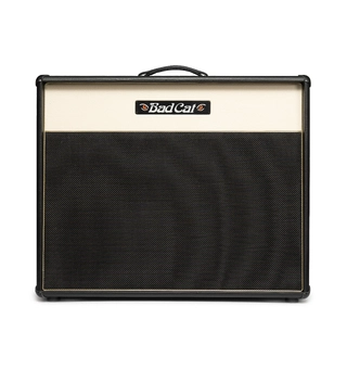 Bad Cat Era 2x12 Gitarkabinett Open Back Cream Front/Gold Piping