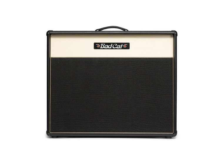 Bad Cat Era 2x12 Gitarkabinett Open Back Cream Front/Gold Piping 
