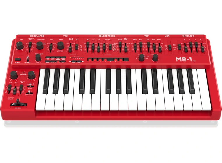 Behringer MS-1 MK II RED Analog Synthesizer 