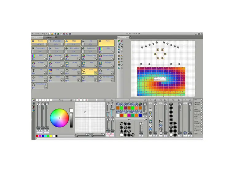 Briteq LD-1024BOX-E Interface 