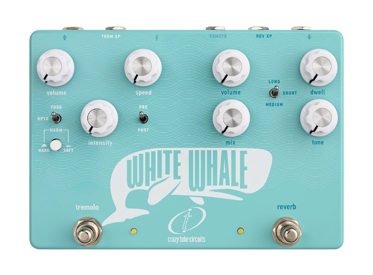 Crazy Tube Circuits White Whale V2 Analog Spring Reverb with Tremolo 