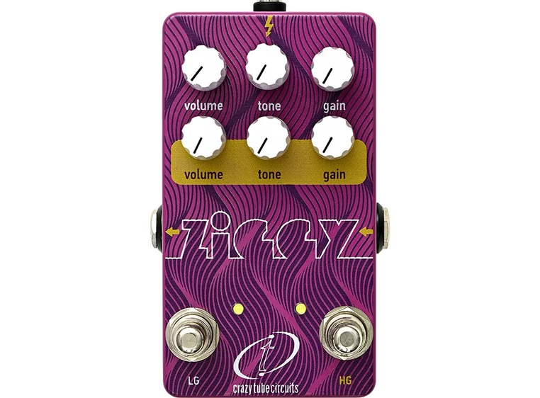 Crazy Tube Ziggy 2 British Style Dual Overdrive/Distortion 