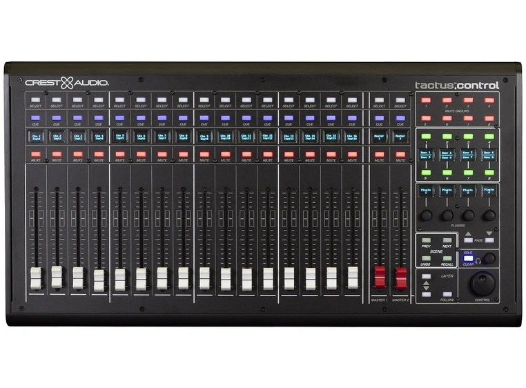 Crest Audio Tactus Actus Control Kontrollflate med motoriserte fadere 