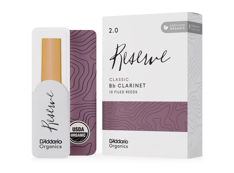 D'Addario Woodwinds ODCT1020 10-pakning Org. Reserve Classic Bb-Klarinett 2.0 