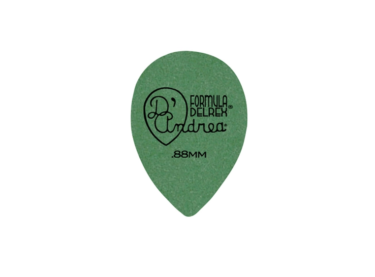 D'Andrea Delrex 358 - 0,88 Medium Heavy Green, Riffle Pack 72 pcs 