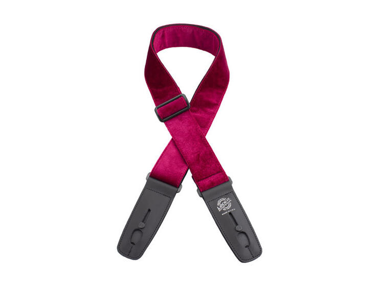 D'Andrea Lock-It Strap 2" Crushed Valvet Red
